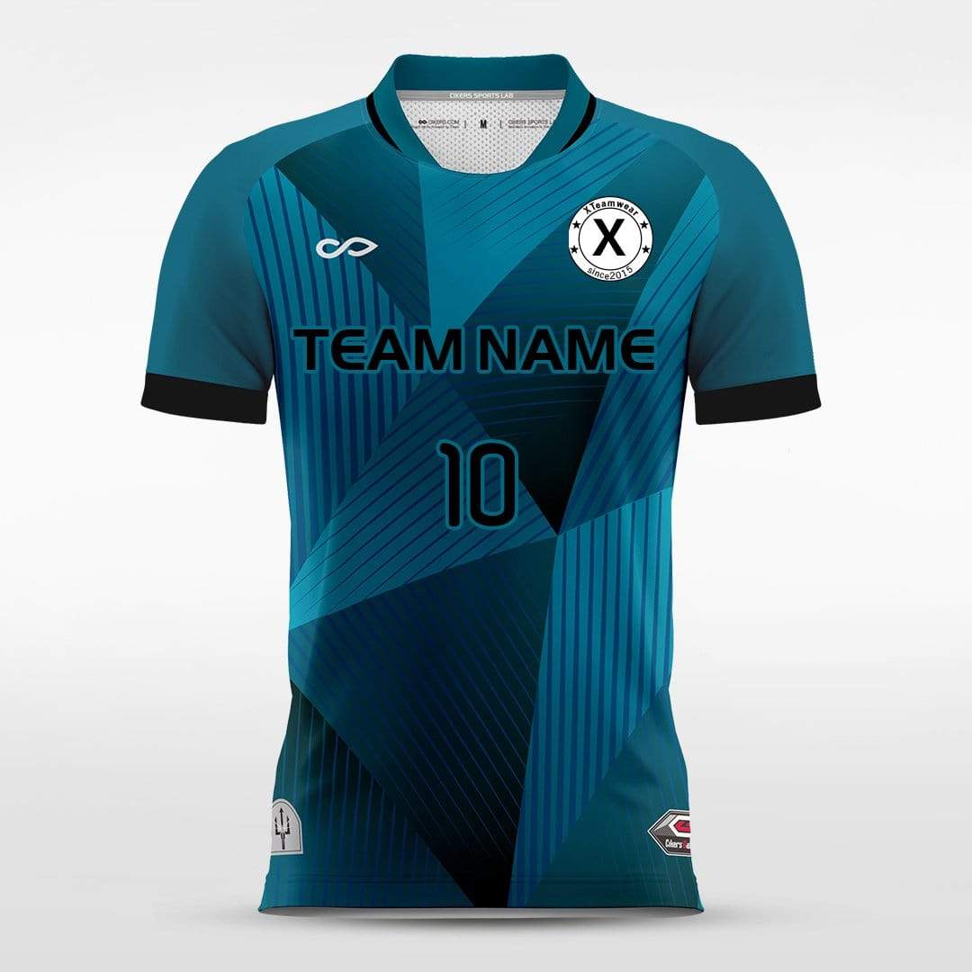 Blue Men Soccer Jersey
