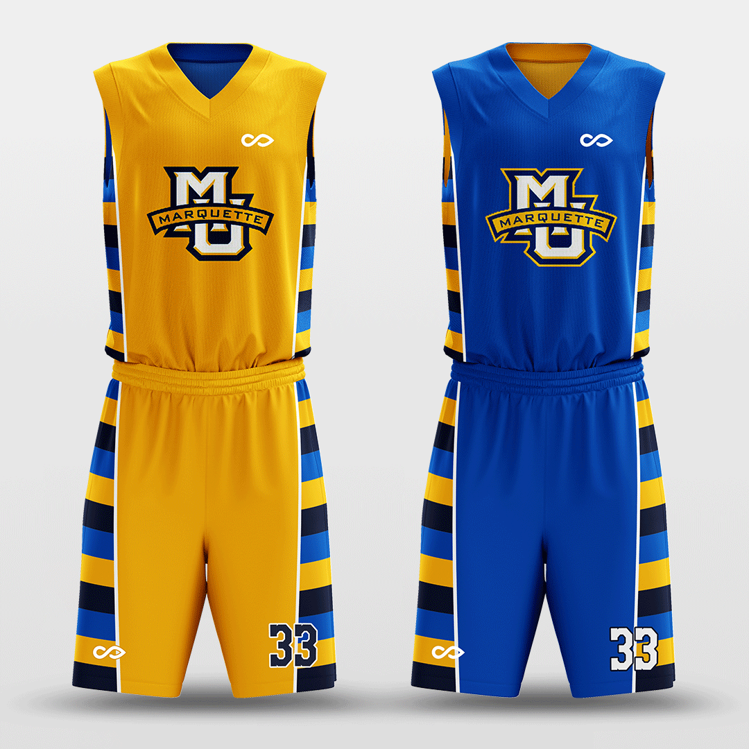Custom Reversible Basketball Set