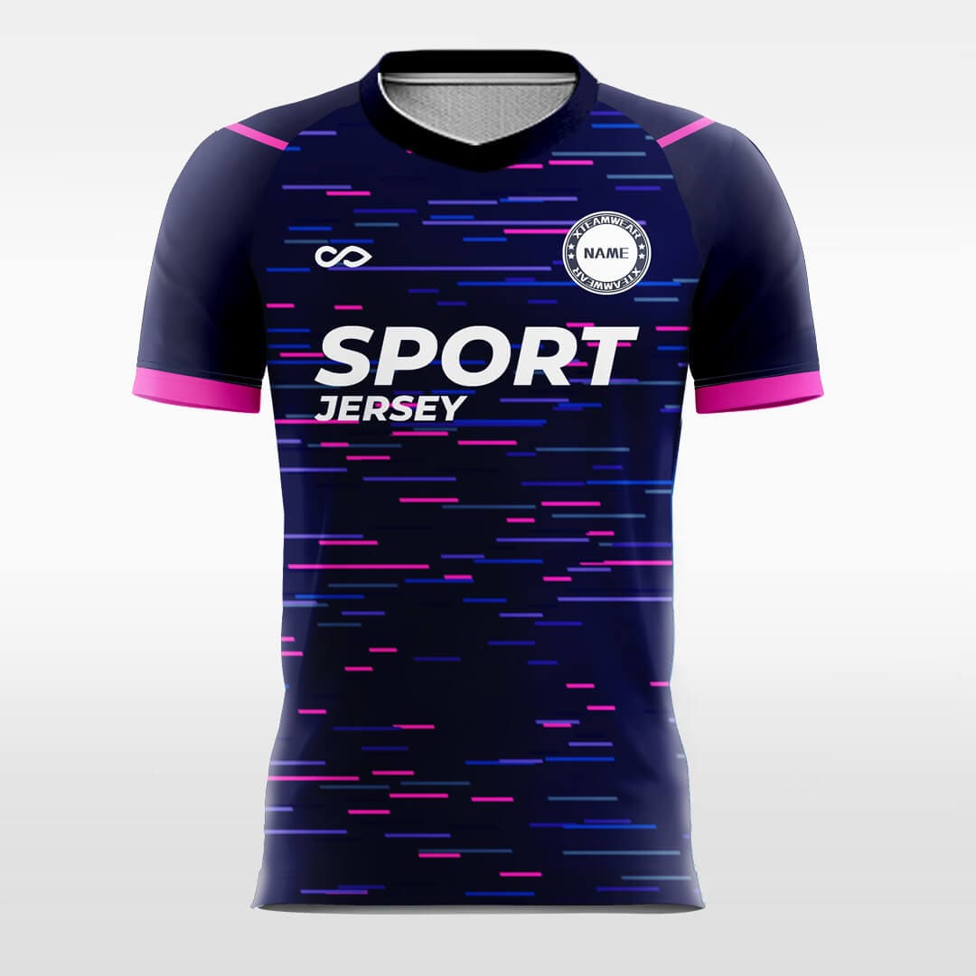 color line sublimation soccer jersey