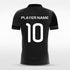 Black Custom Soccer Uniform
