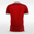 Red Sublimated Jersey Design