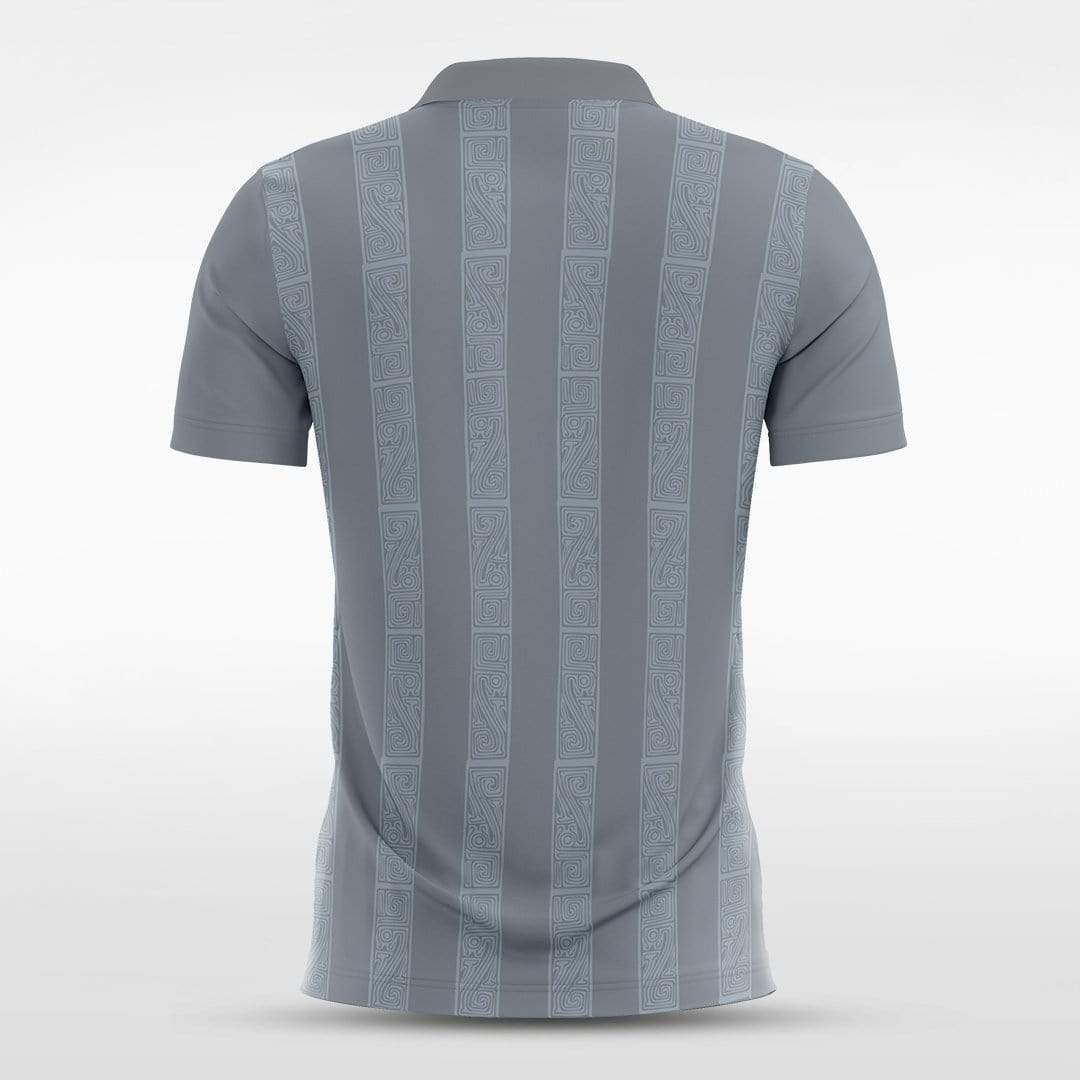 Gray Stripe Sublimated Jersey Design