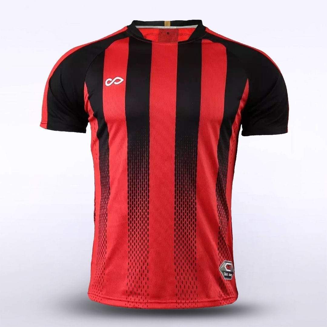 Custom Red Men's Soccer Jersey