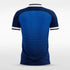 Blue Sublimated Jersey Design
