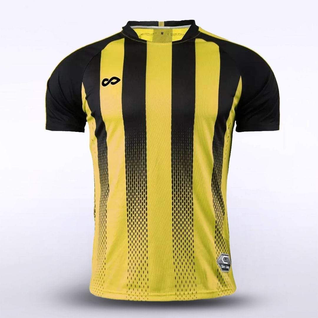 Custom Yellow Men's Soccer Jersey