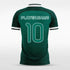 Green Custom Soccer Uniform