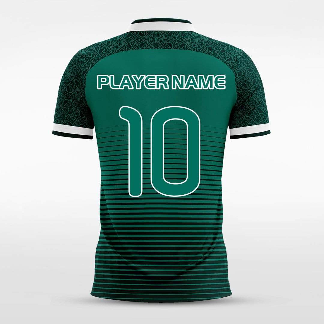 Green Custom Soccer Uniform