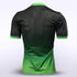 Custom Green Stripe Soccer Jersey