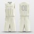 Custom Basketball Jersey Set Light Apricot 
