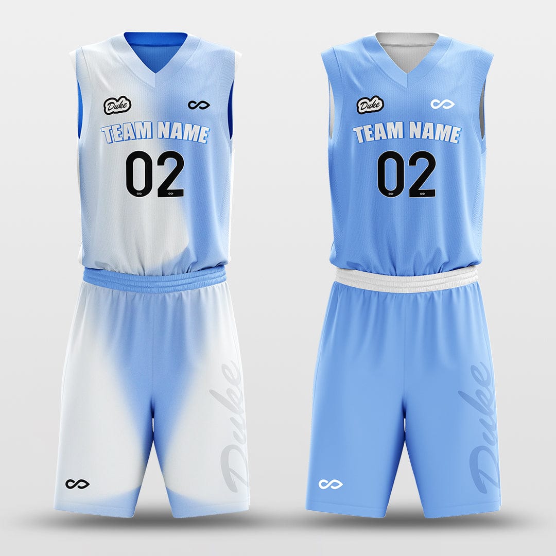 Sky Sublimated Basketball Set