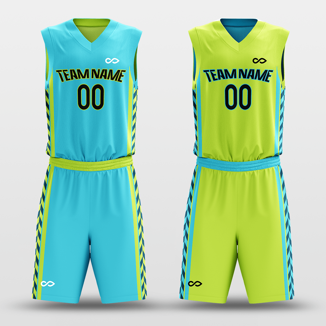 Custom Reversible Basketball Set