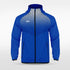 Blue Historic Maya Customized Full-Zip Jacket Design
