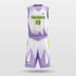 Light Purple Custom Basketball Uniform