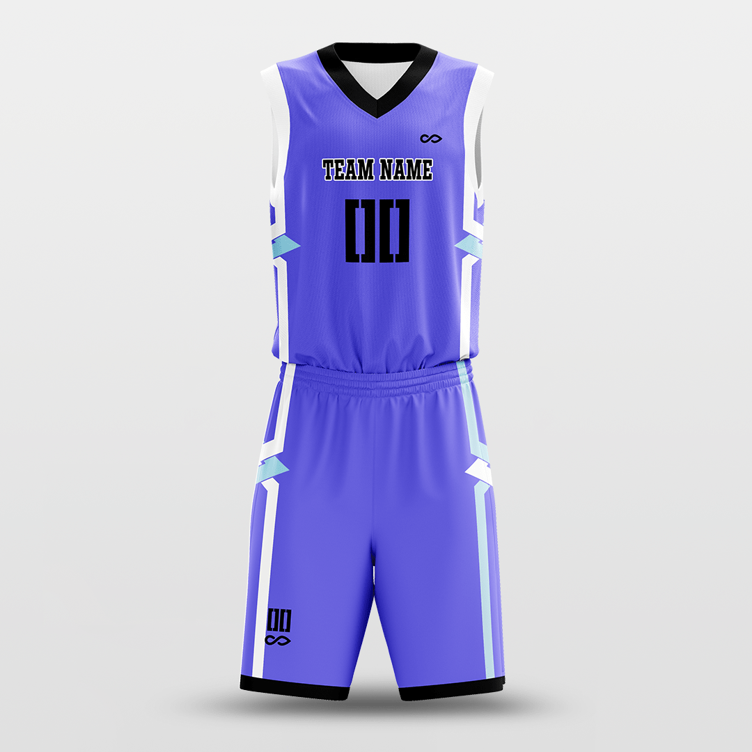 Purple Hero Basketball Set Design