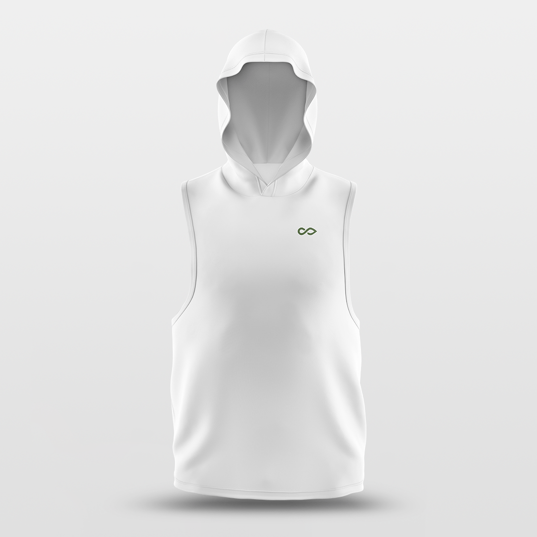 Sleeveless Youth Basketball Hoodie