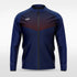 Navy Blue Historic Babylon Customized Full-Zip Jacket Design