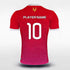 Red Womens Soccer Jersey