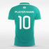 Green Custom Soccer Uniform