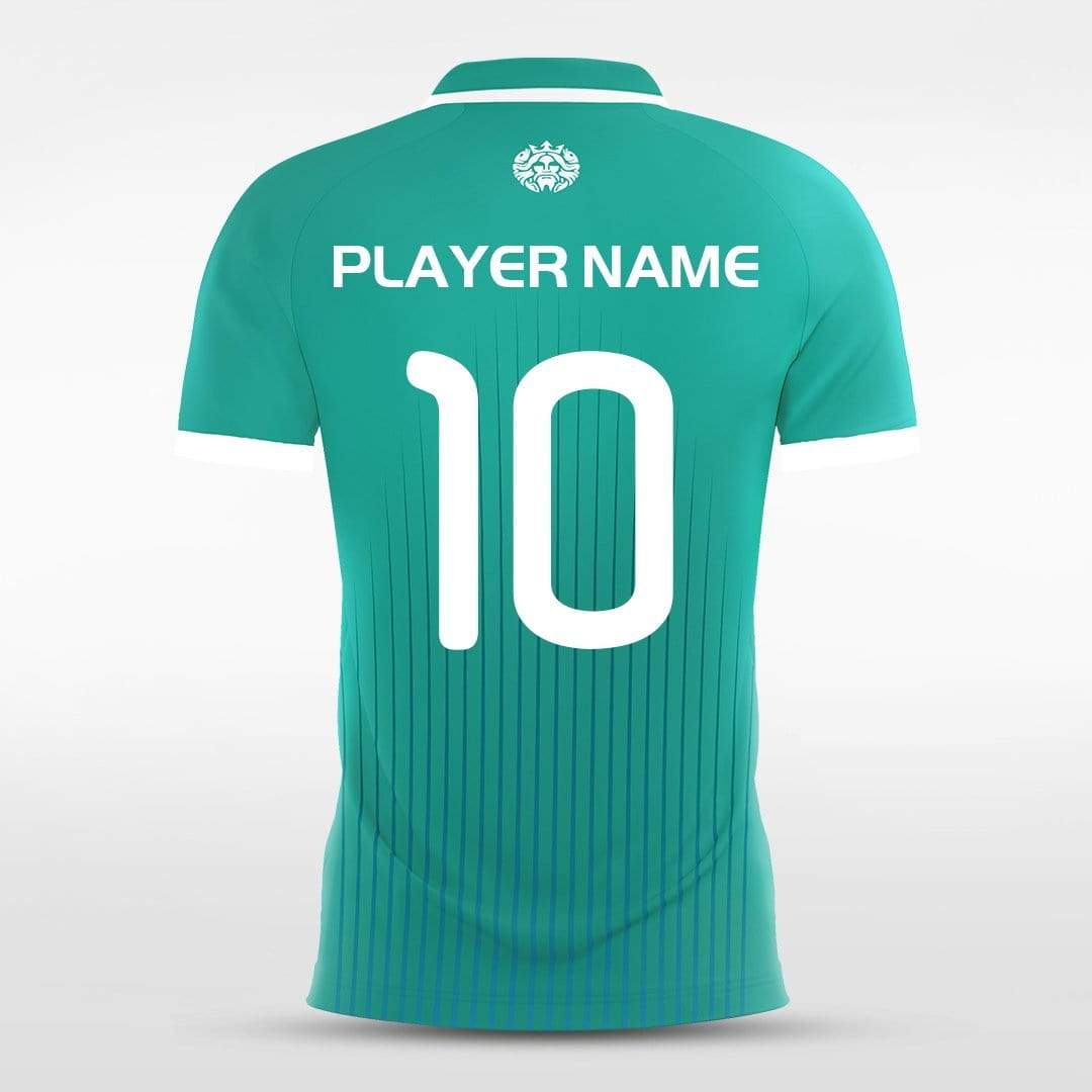 Green Custom Soccer Uniform