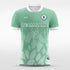 Blue Alien Web Soccer Jersey