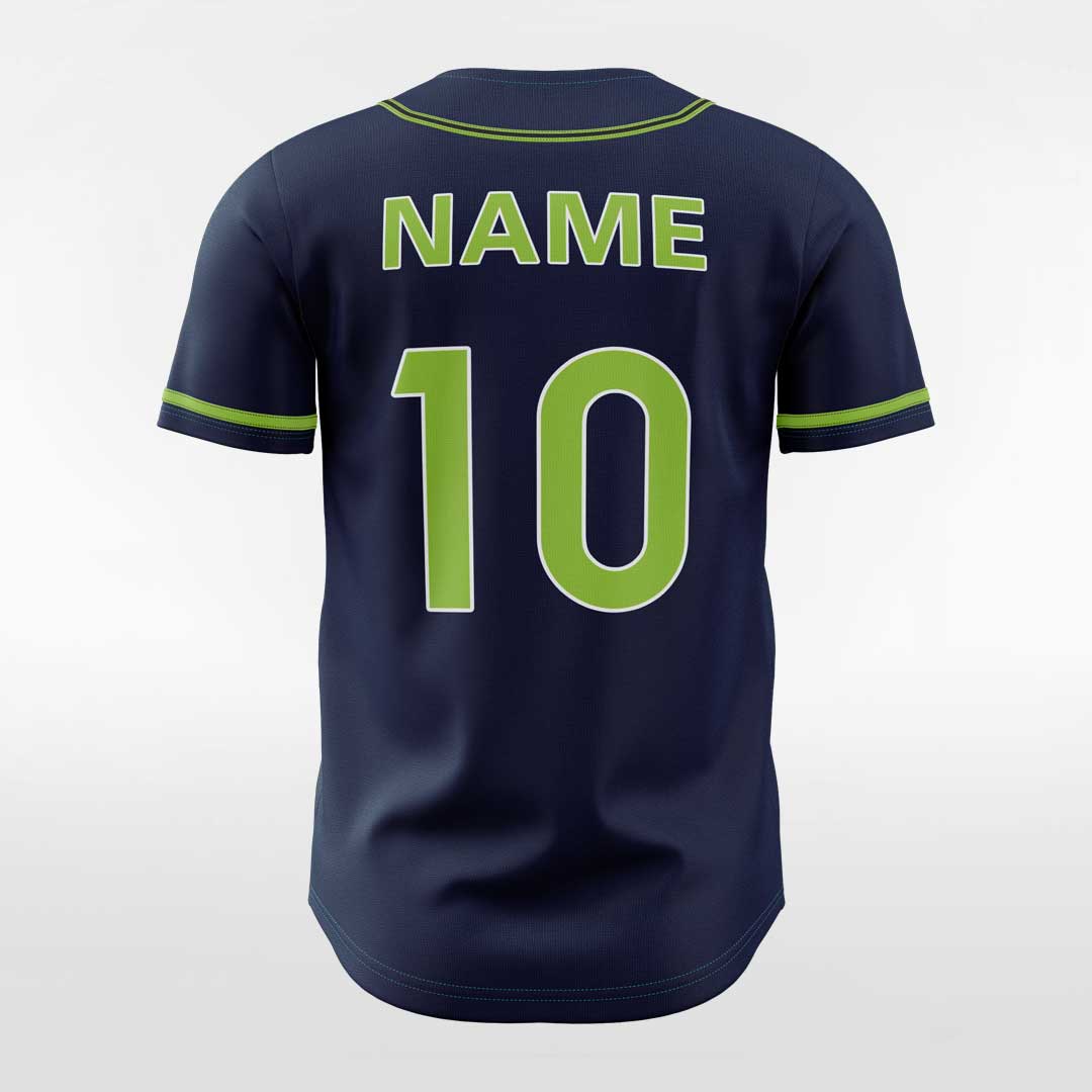 Wilderness Customized Button Down Baseball Jersey