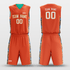 Orange&MintCustomized Secret Reversible Basketball Set