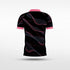 Black Kid's Team Soccer Jersey Design