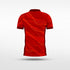 Red Kid's Team Soccer Jersey Design