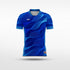 Custom Blue Kid's Soccer Jersey