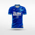 Blue Tranquility Soccer Jersey