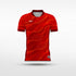 Custom Red Kid's Soccer Jersey