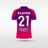 Custom Pink Kid's Sublimated Soccer Jersey