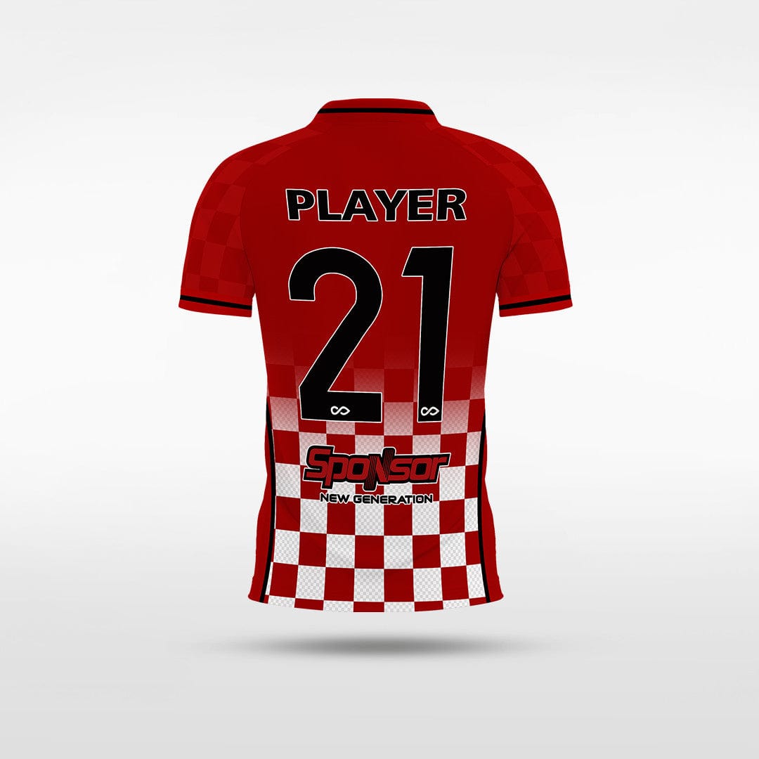 Custom Black Kid's Sublimated Soccer Jersey