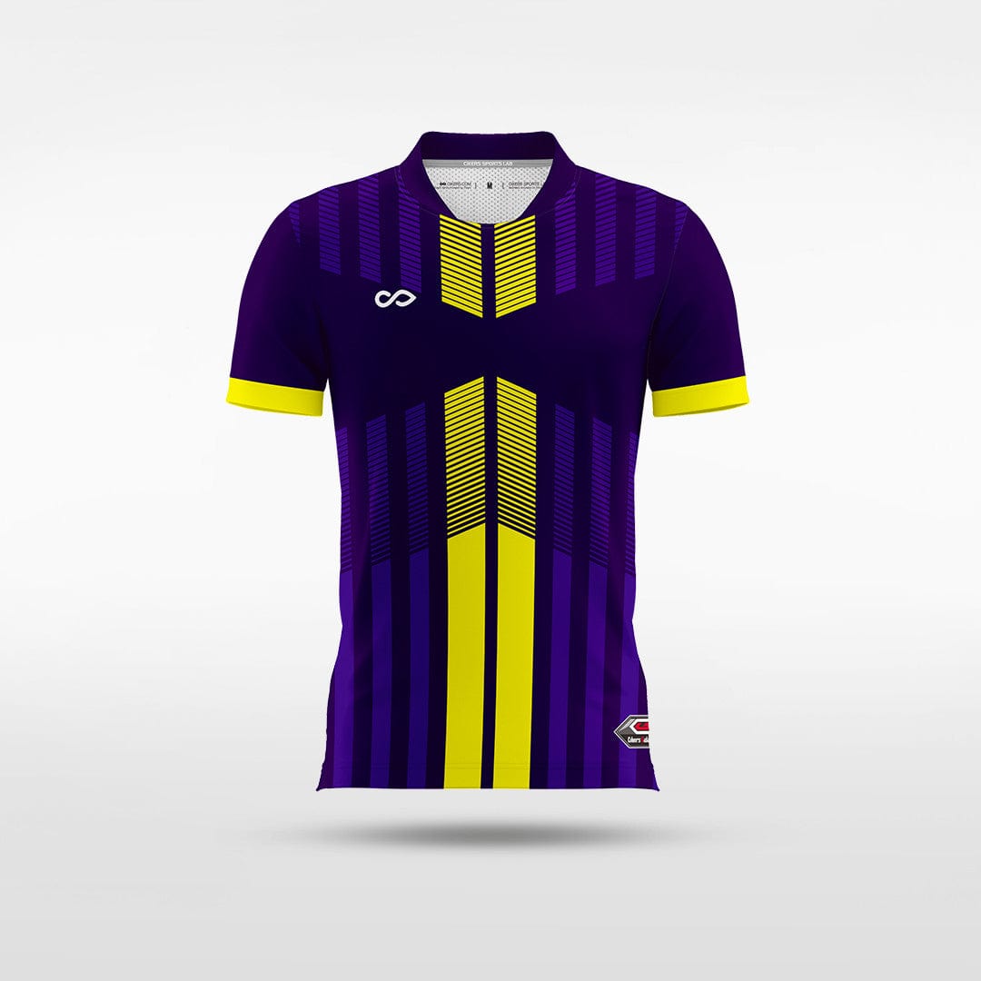 Custom Purple Kid's Soccer Jersey