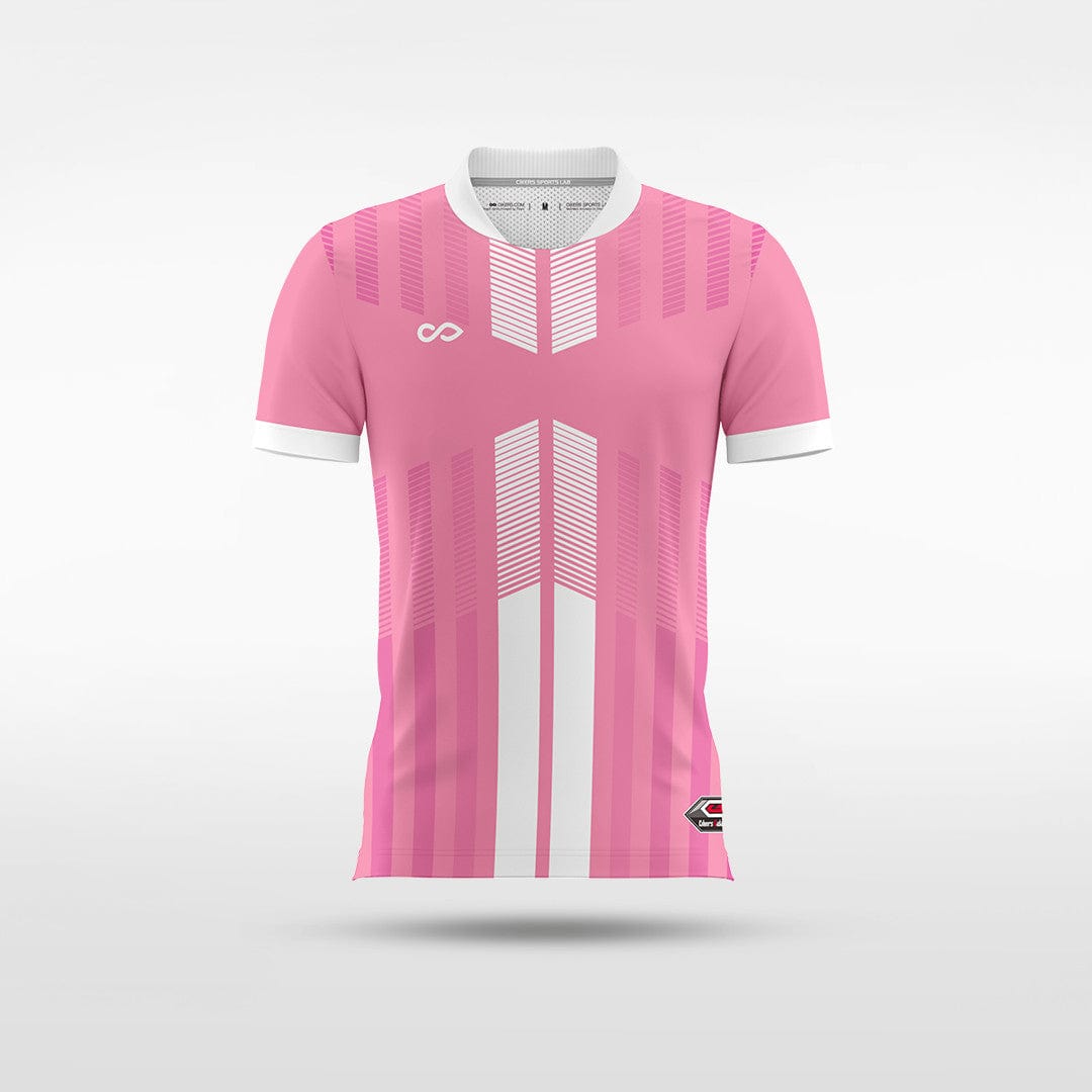 Custom Pink Kid's Soccer Jersey