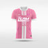 Pink Notre Dame Soccer Jersey