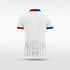 White Kid's Team Soccer Jersey Design