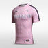 Pink Tectonic Soccer Jersey