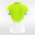 Fluorescent Green and White Soccer Jersey