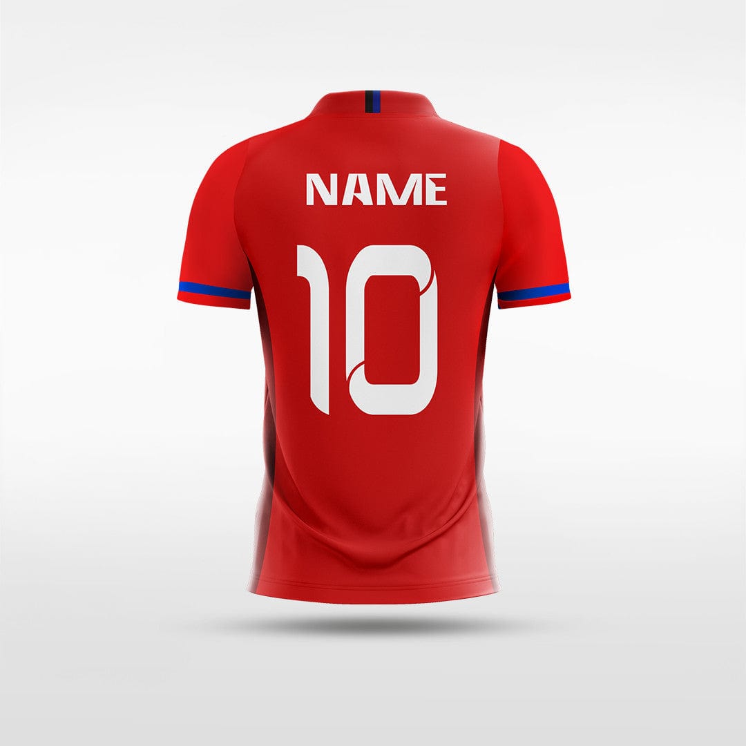Blue Kid's Team Soccer Jersey Design