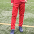 Kids Sports Pants Design Yellow and Red