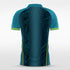 Blue Men's Team Soccer Jersey Design