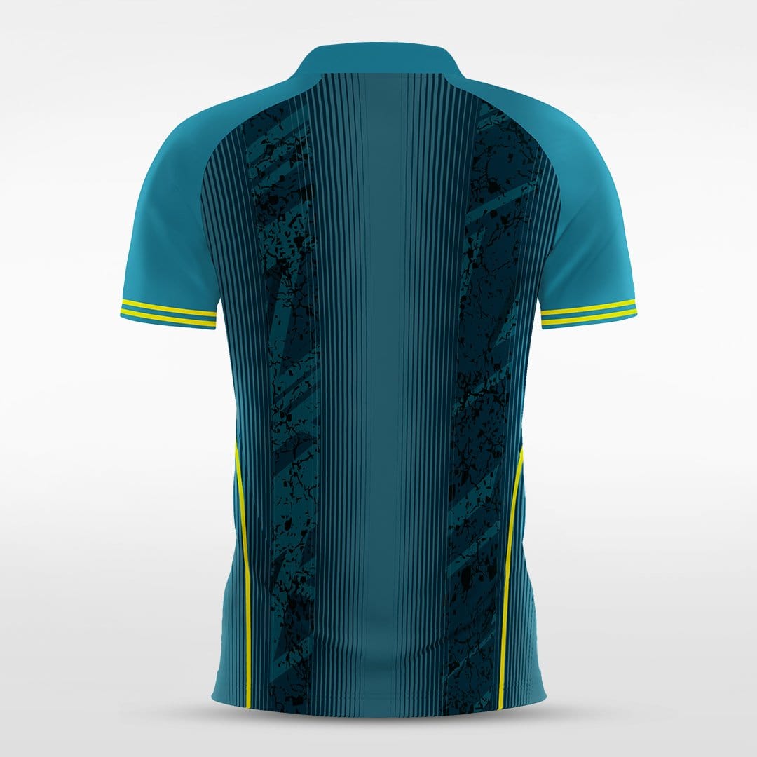 Blue Men's Team Soccer Jersey Design