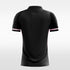 black Custom Soccer Jersey 