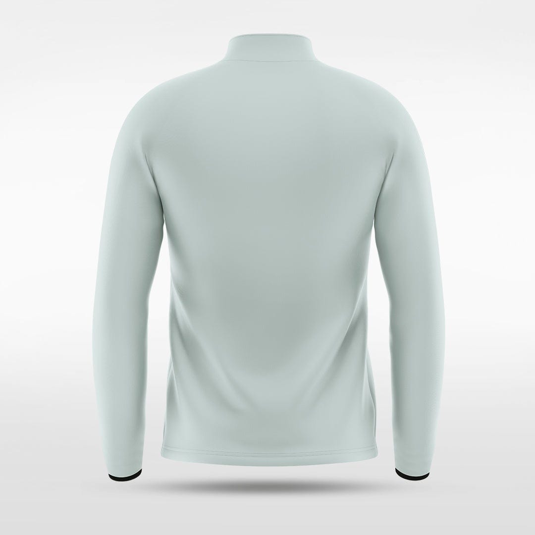 Grey Embrace Mirror Full-Zip Jacket Design