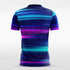 Navy Blue Men's Team Soccer Jersey Design