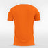 Orange Sublimated Jersey Design