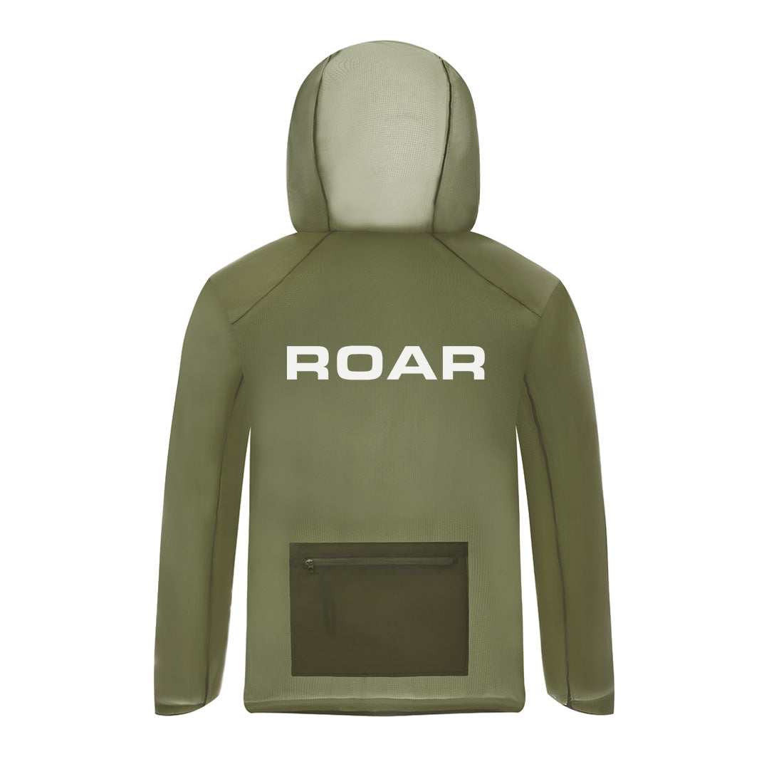 Brisbane Roar FC 24/25 Windbreaker Lightweight Hooded Jacket