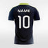 Navy Blue Custom Soccer Uniform