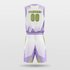 Light Purple Customized Thorns Basketball Set